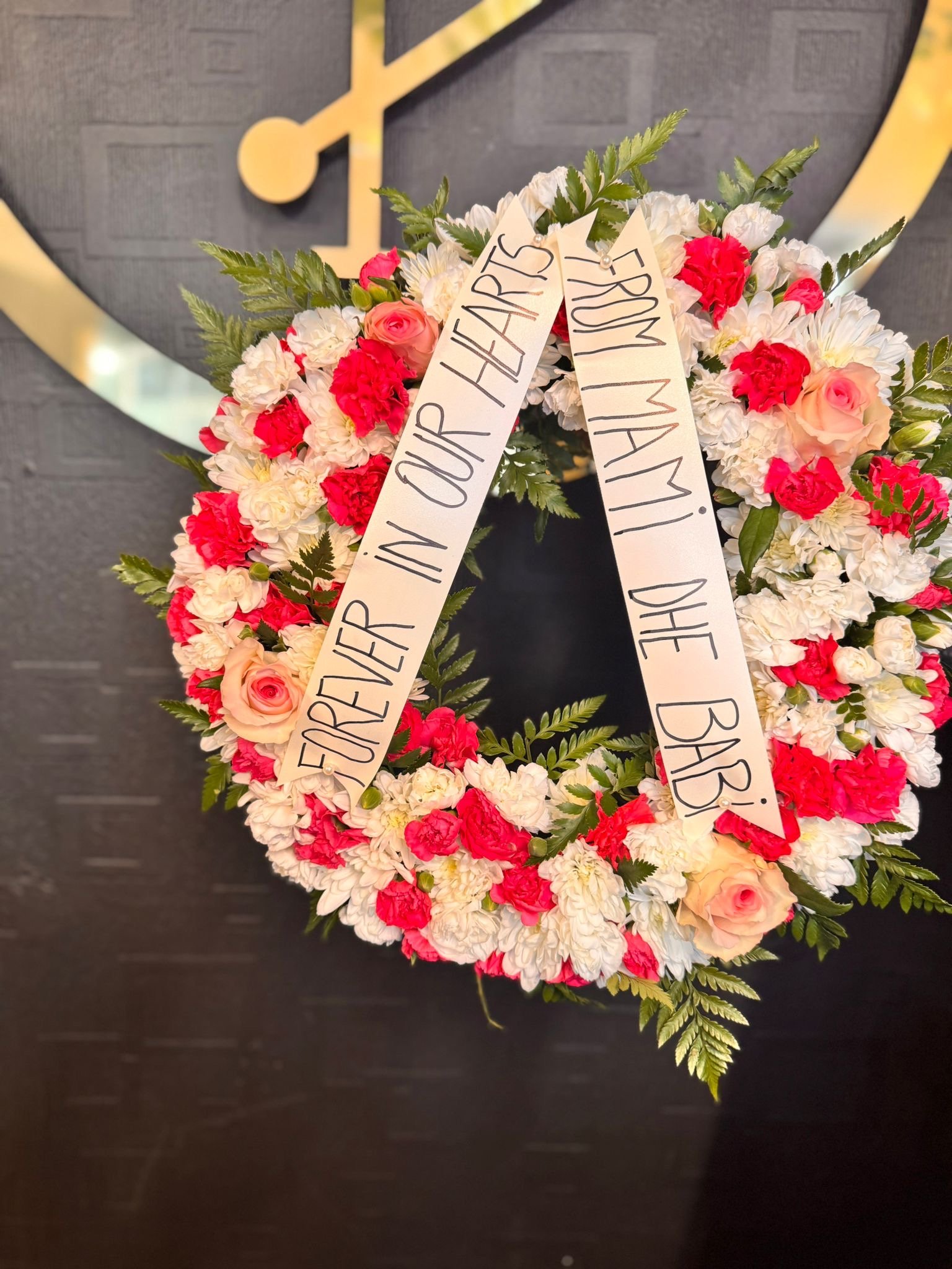 Funeral Flower Wreath