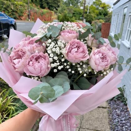 Pink Roses Bouquet