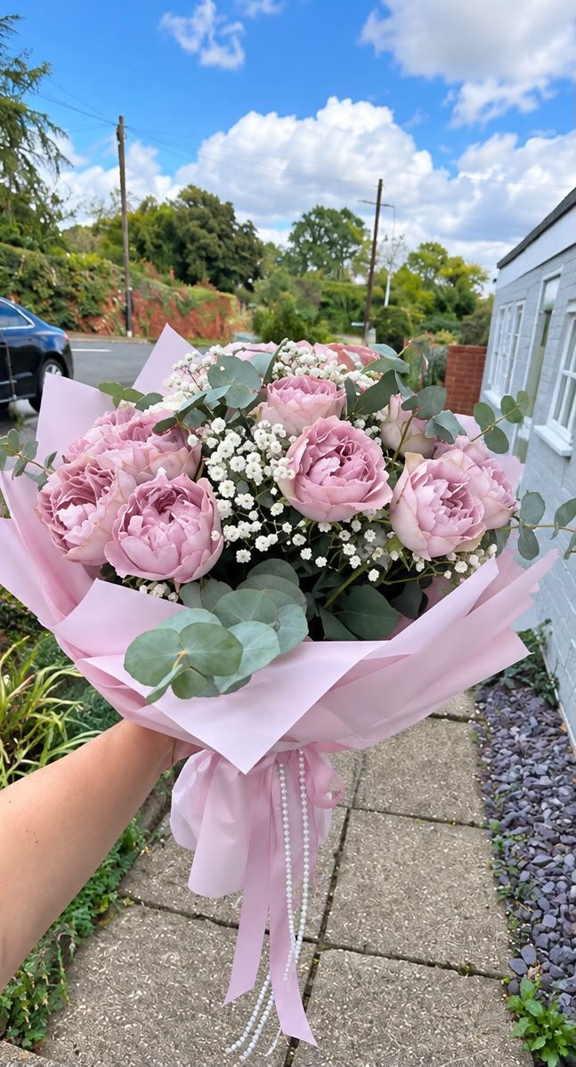Pink Roses Bouquet